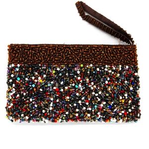 Beaded Kisa wristlet handmade in Indonesia, NWOT. 2 for $20